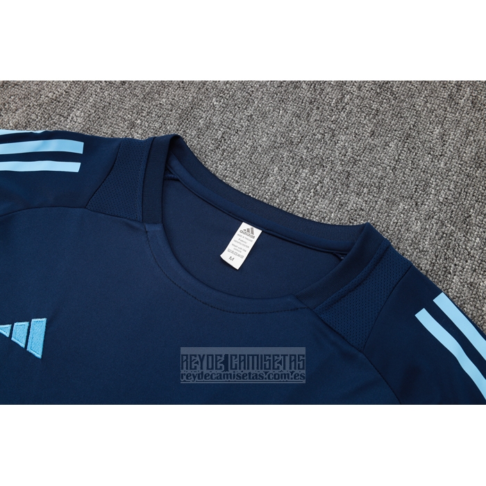 Chandal del Arsenal Manga Corta 2024-2025 Azul - Pantalon Corto